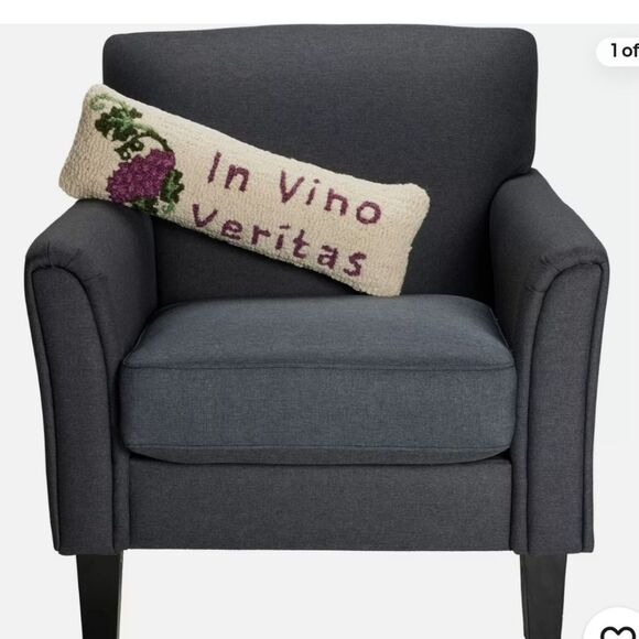 Accent Pillow Wine Themed -New! - Picture 1 of 3